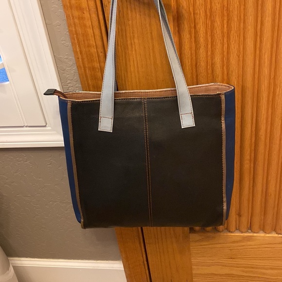 Hayes Leather multicolor tote - Picture 4 of 12